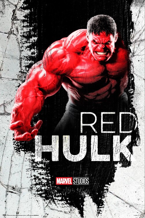 Plakát Captain America: Brave New World - Red Hulk