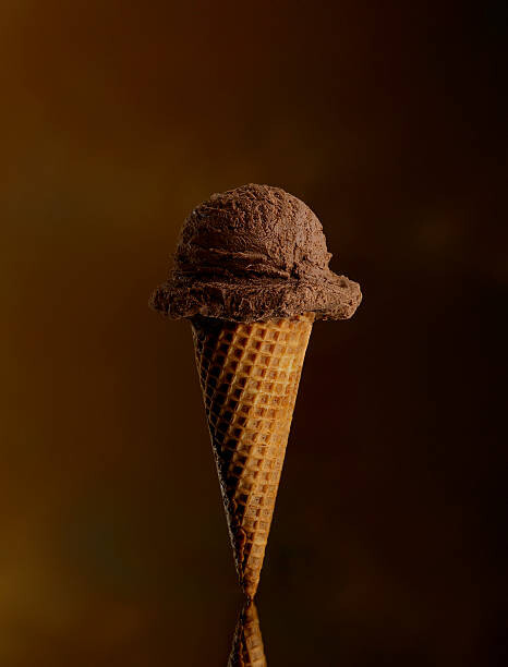Plakát Chocolate Ice Cream Cone