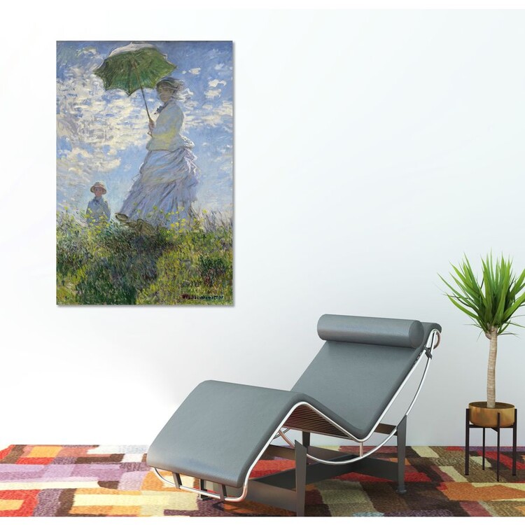 Plakát Claude Monet - Woman With a Parasol