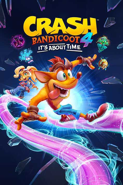 Plakát Crash Bandicoot 4 - Ride