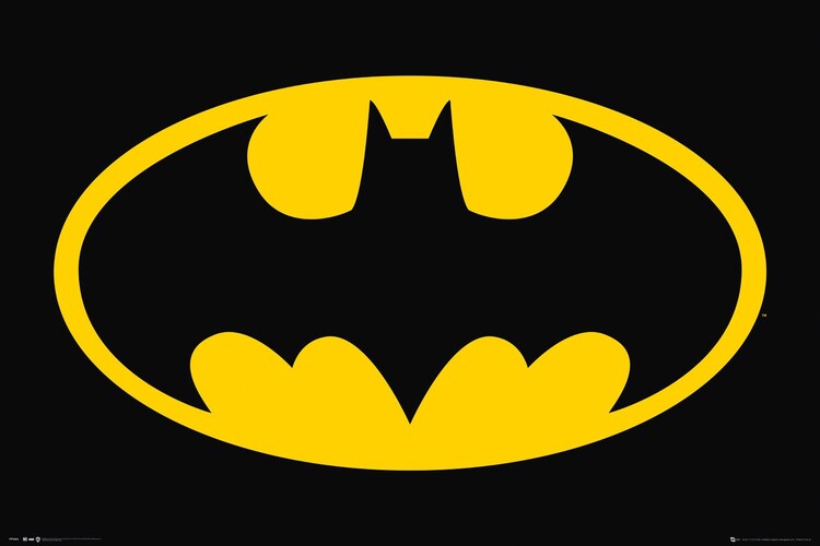 Plakát DC Comics - Bat Symbol