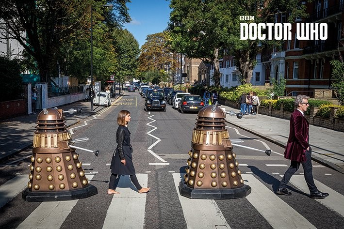 Plakát Doctor Who - Abbey Road