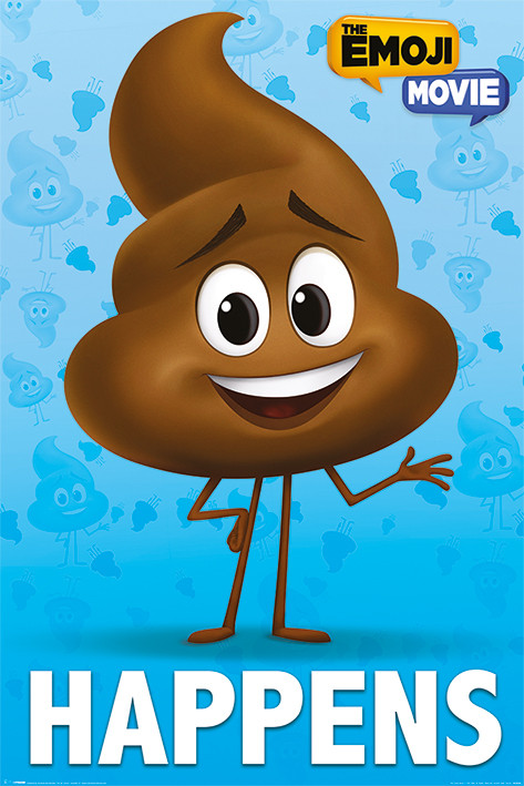 Plakat Obraz Emotki Film Poop Happens Kup Na Posters Pl