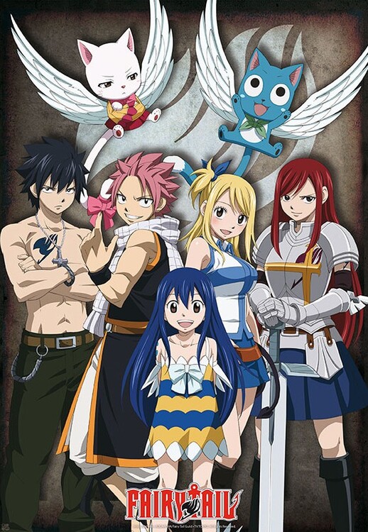 Plakát Fairy Tail - Group