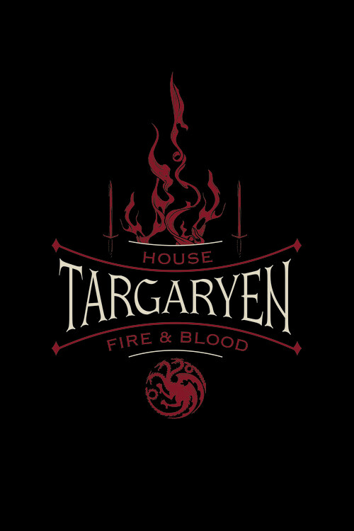 Plakát Game of Thrones - House of Targaryen