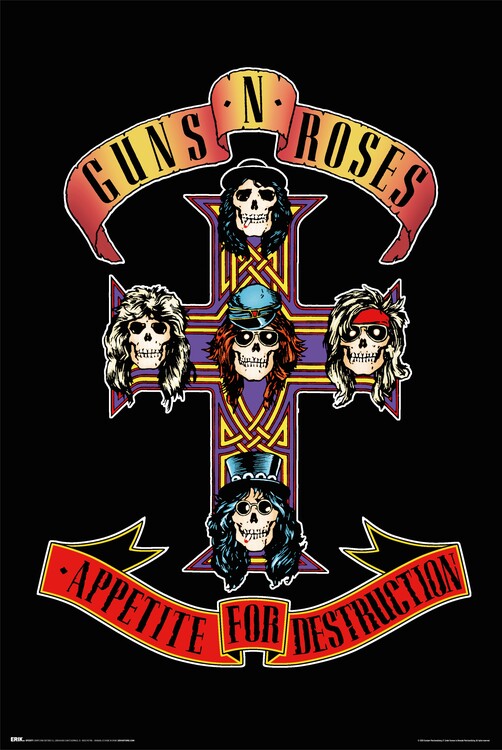 Plakát Guns'n'Roses - Appetite