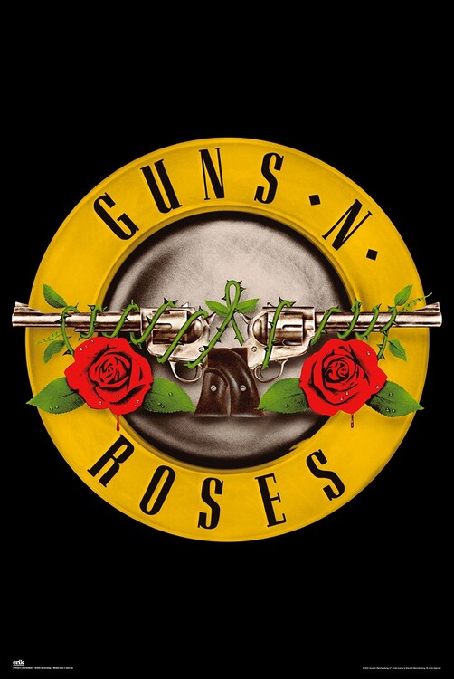 Plakát Guns'n'Roses - logo