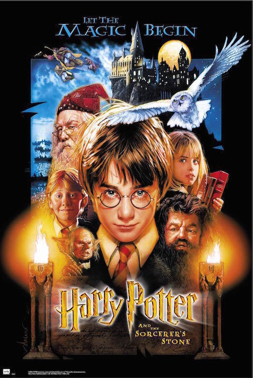 Plakát Harry Potter a Kámen Mudrců