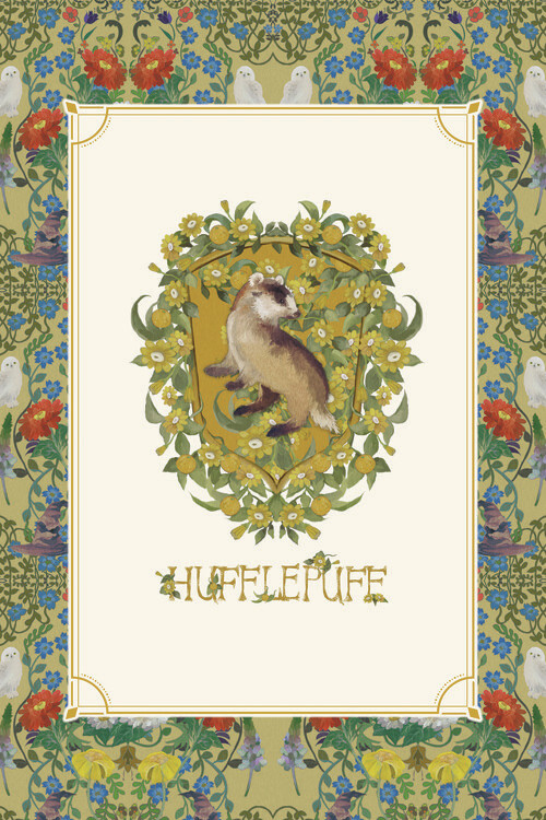 Plakát Harry Potter - Hufflepuff