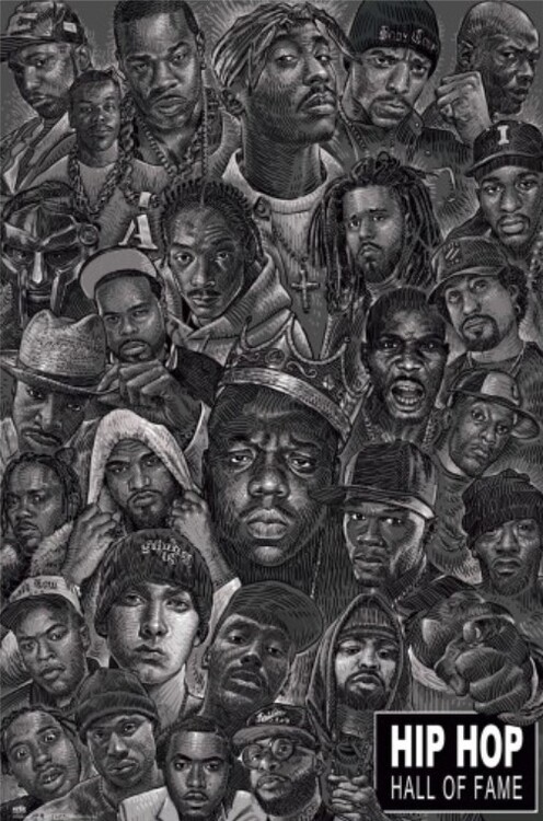 Plakát Hip Hop - All Stars