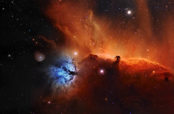 Plakát Horsehead nebula, IC 434 Narrowband