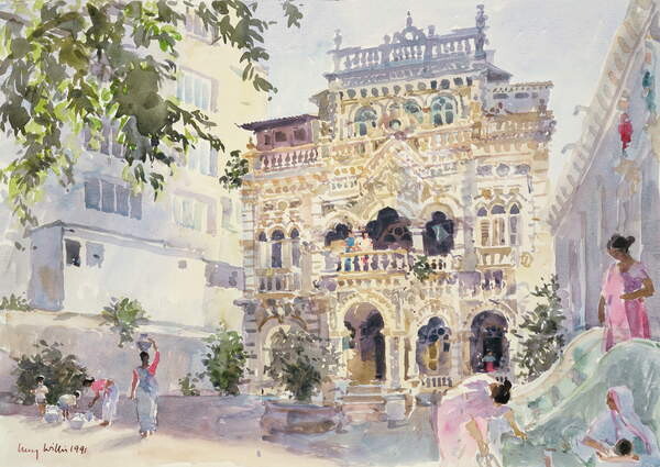 Plakát House on the Hill, Bombay, 1991
