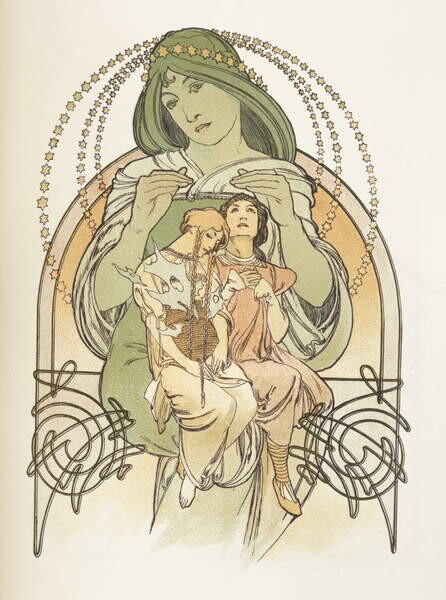 Plakát Illustration from 'Ilsee, Princess de Tripoli', 1897