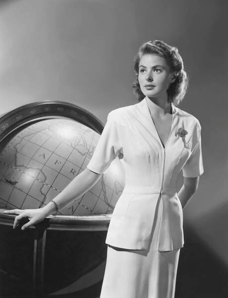 Plakát Ingrid Bergman, Casablanca 1943