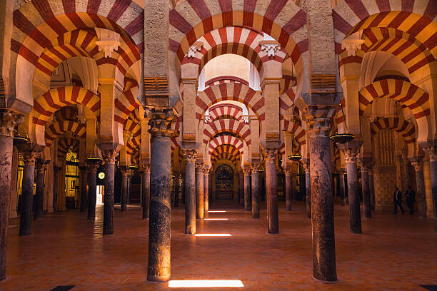 Plakát Interior of Mosque of Cordoba, Spain
