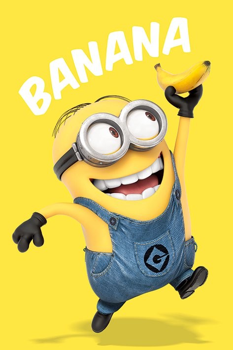 Plakát Já, padouch - Banana