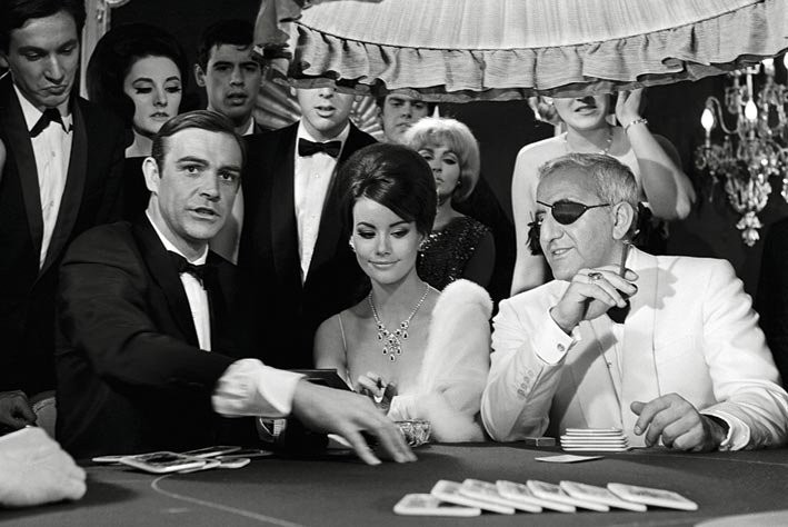 Plakat James Bond 007 - lady luck