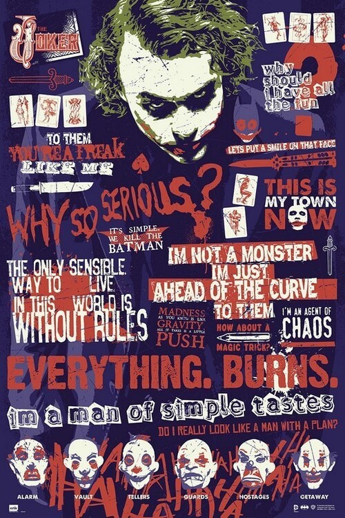 Plakat Joker - Quotes