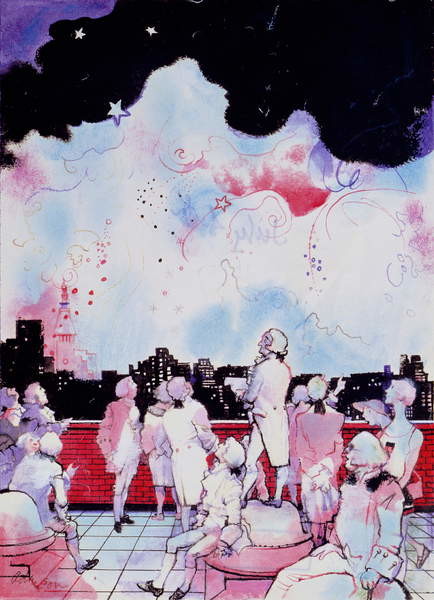 Plakat July 4th (Macy's Fireworks)