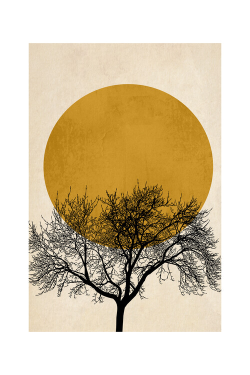 Plakát Kubistika - Winter morning