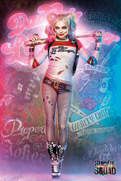 Plakat Legion samobójców - Harley Quinn Stand
