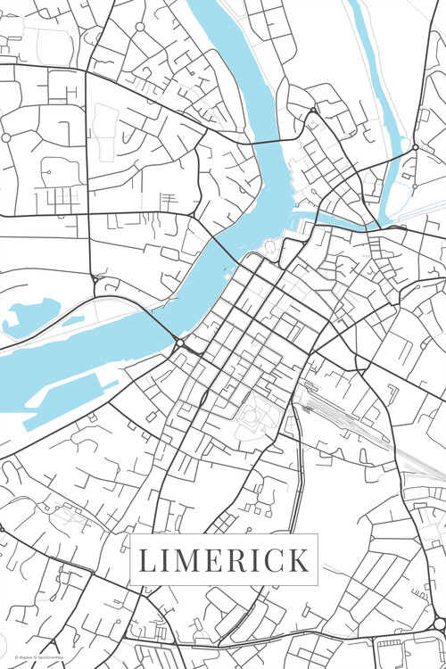 Plakát Limerick white