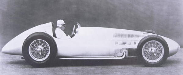 Plakát Mercedes Benz Grand Prix racing car, 1939