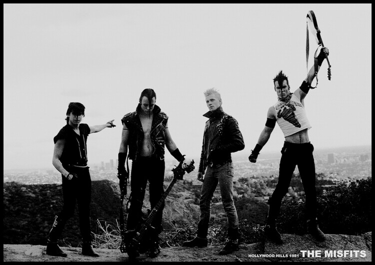 Plakát Misfits - Hollywood Hills 1981