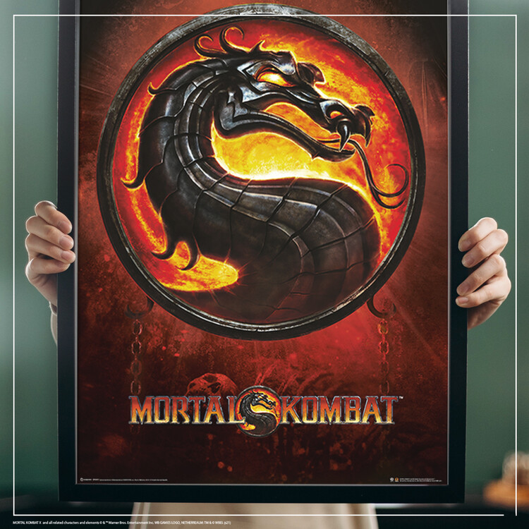 Plakát Mortal Kombat - Drak