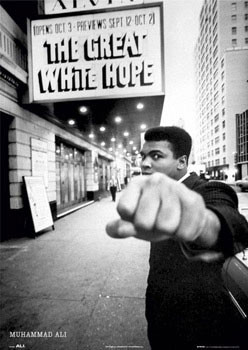 Plakát Muhammad Ali - great white