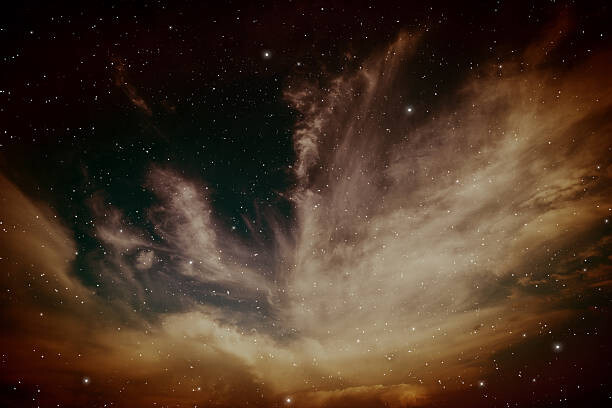 Plakát Nebula and stars.