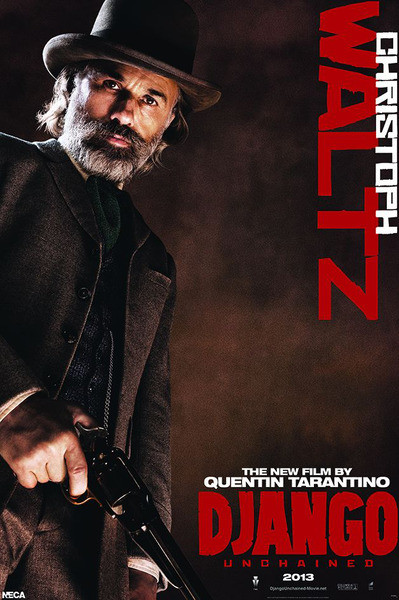 Plakát NESPOUTANÝ DJANGO - Dr. King Schultz   Christoph Waltz