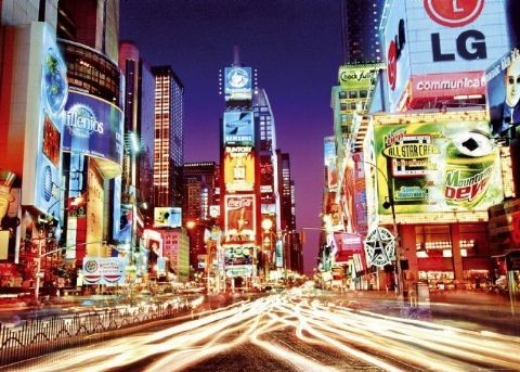 Plakát New York - time square