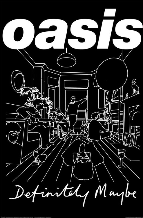 Plakát Oasis - Definitely Maybe Ar