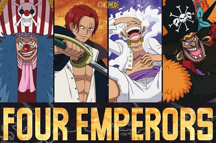 Plakát One Piece - The Four Emperors