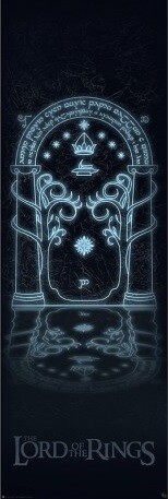 Plakát Pán Prstenů - Doors of Durin