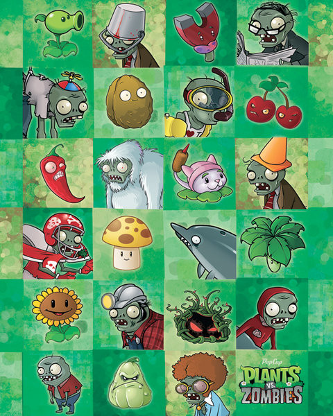 Plants Vs Zombies Characters I12818 