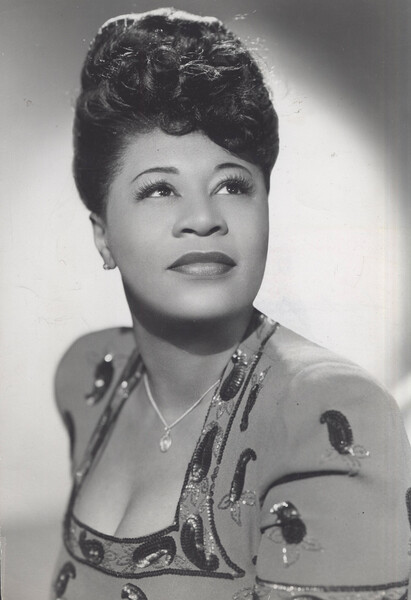 Plakát Portrait of Ella Fitzgerald, 1950s