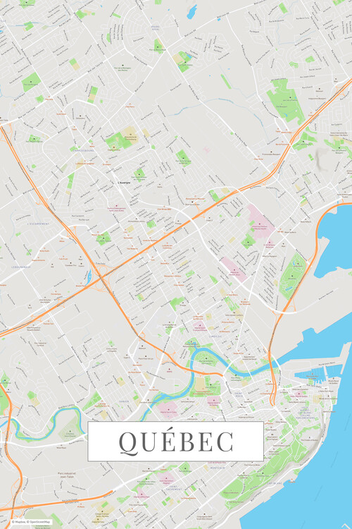 Plakát Quebec color