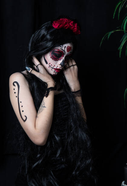 Plakát recreation of the Mexican Day of the Dead