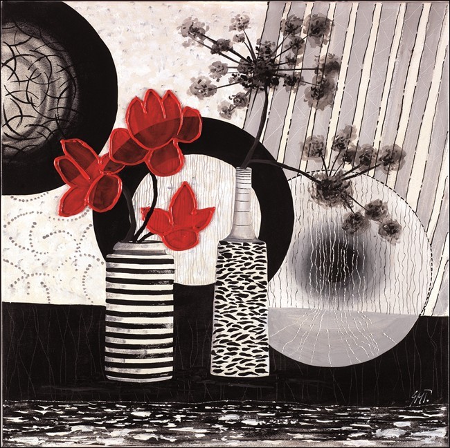 Reprodukcja Red art 2 – Trittico