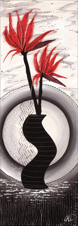 Reprodukcja Red art 3