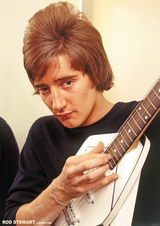 Plakát Rod Stewart - RSG with Vox 12-string 1964
