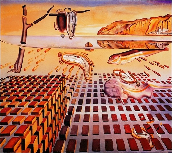 Reprodukcja Salvador Dali - The Disintegration