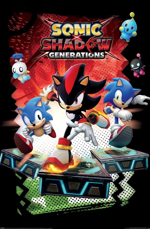 Plakát Sonic - Shadow Generartions