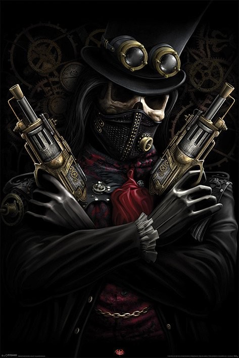 Plakát Spiral - steampunk bandit