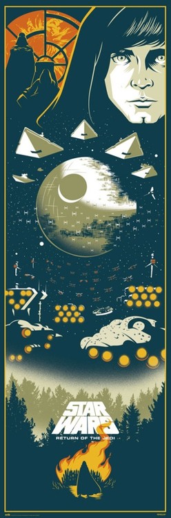 Plakát Star Wars: Epizoda VI - Návrat Jediho