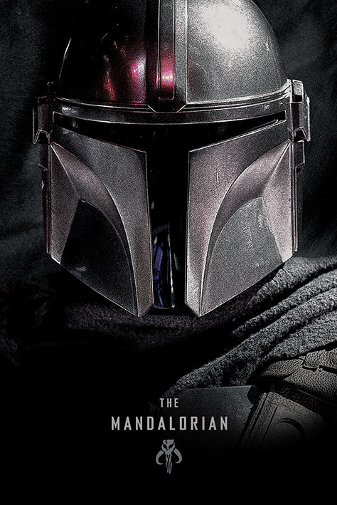 Plakát Star Wars: The Mandalorian - Dark