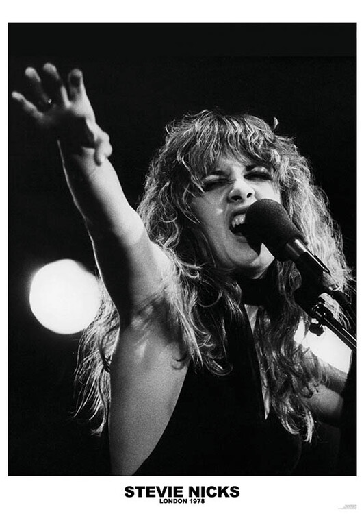 Plakát Stevie Nicks - London 1978
