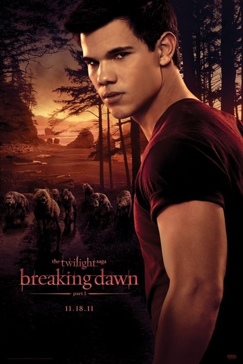 Plakát STMÍVÁNÍ - breaking dawn / jacob & wolfpack